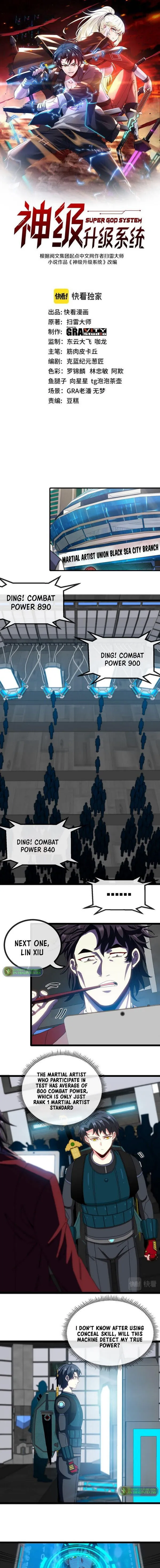 Divine Leveling System Chapter 49 Online - página 1