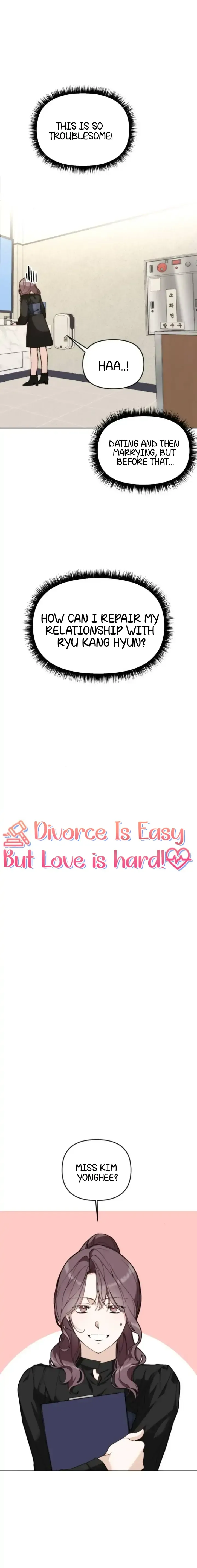 Divorce Is Easy, But Love Is Hard Chapter 7 Online - página 3