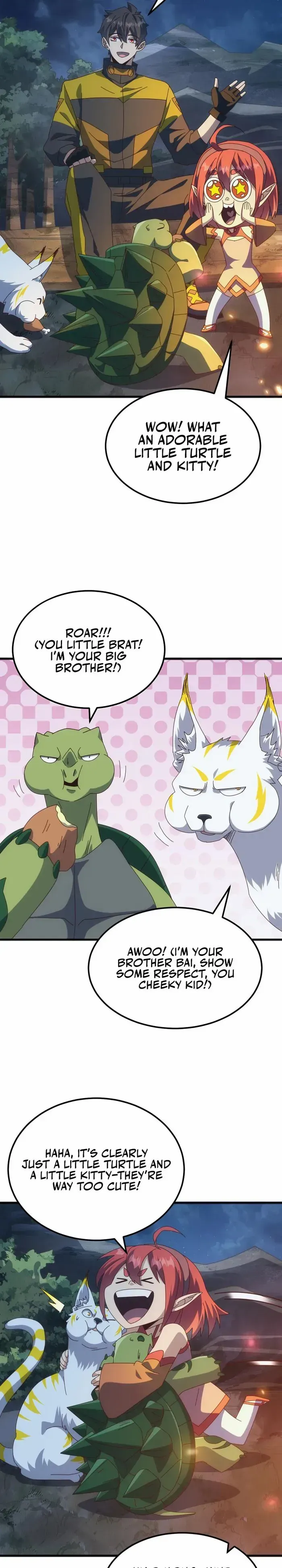 Domestication of Divine Beasts at the Beginning Chapter 34 Online - página 1