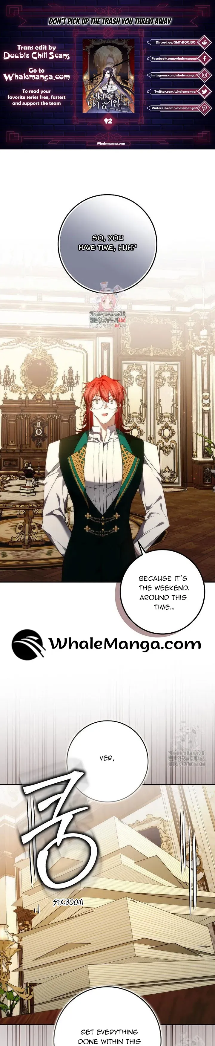 Don’t pick up the trash you threw away Chapter 92 Online - página 1
