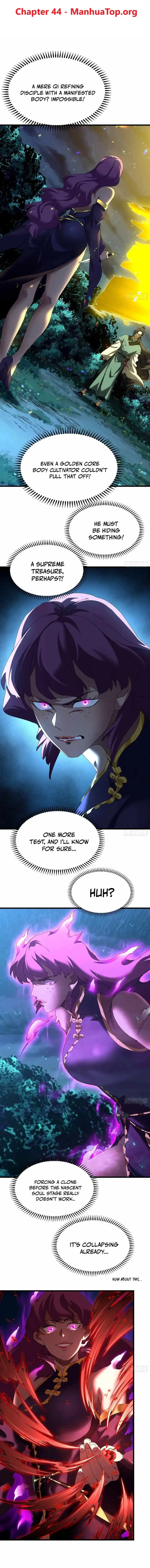 Don’t Tell Me You Think Cultivating Immortality Is Difficult? Chapter 44 Online - página 1