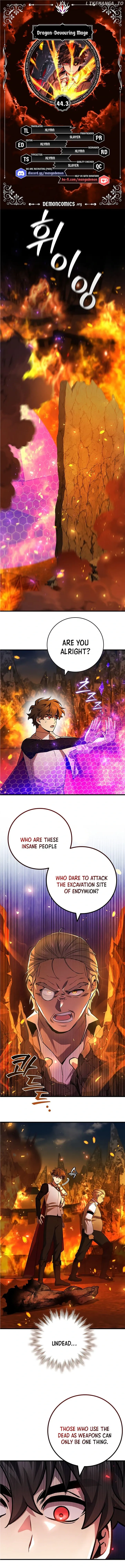 Dragon-Devouring Mage Chapter 44.3 Online - página 1