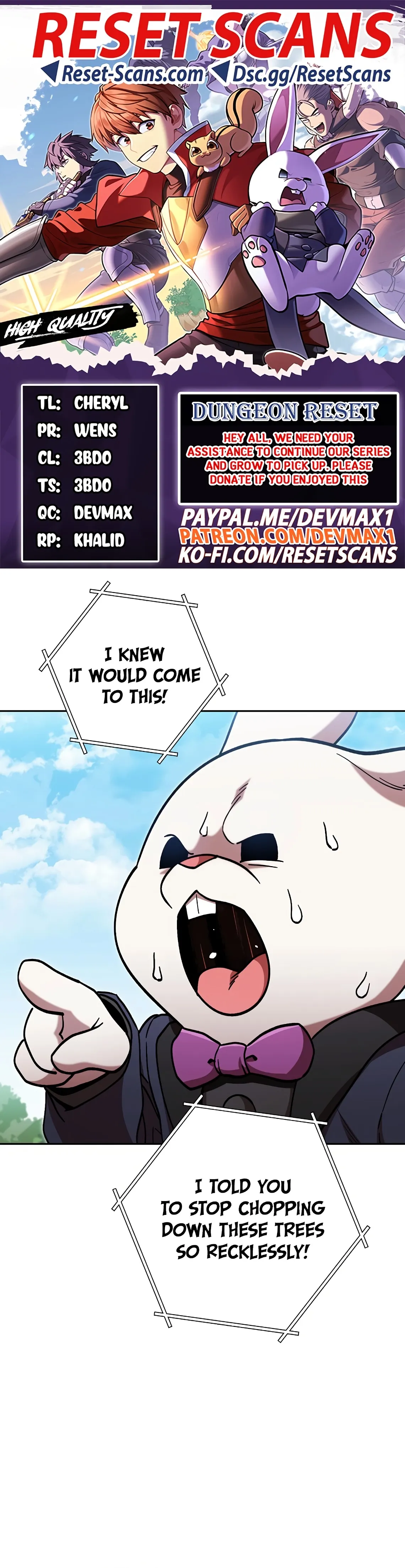 Dungeon Reset Chapter 171 Online - página 1