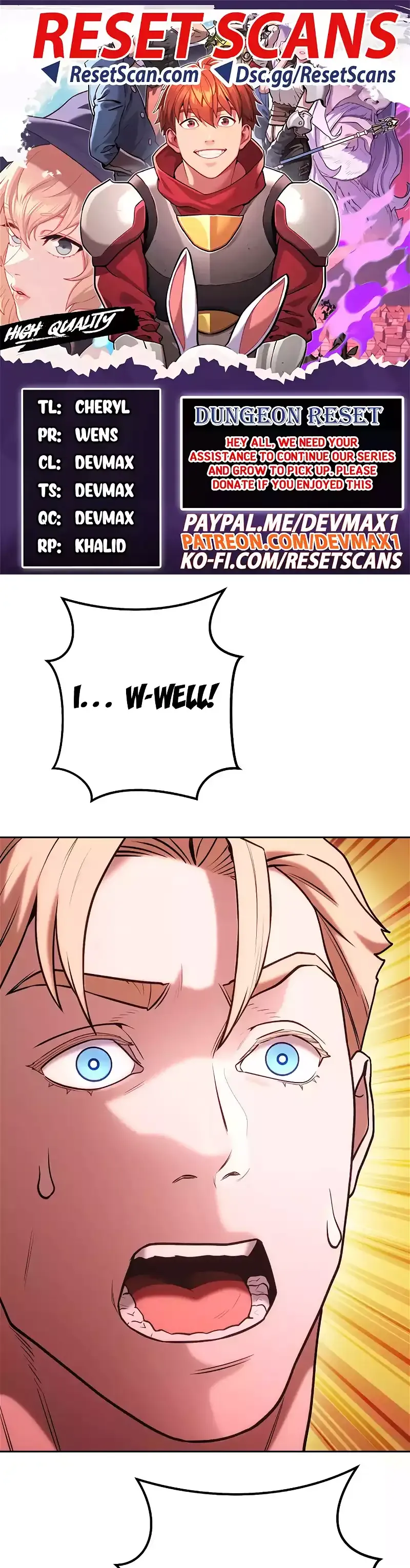 Dungeon Reset Chapter 204 Online - página 1