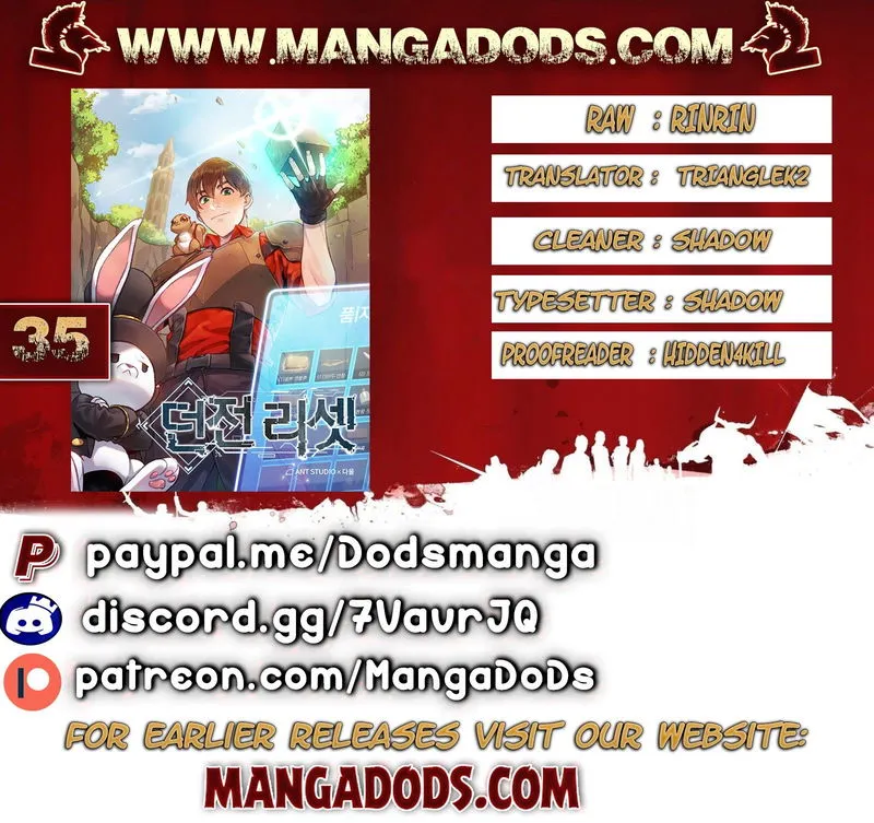 Dungeon Reset Chapter 35 Online - página 1