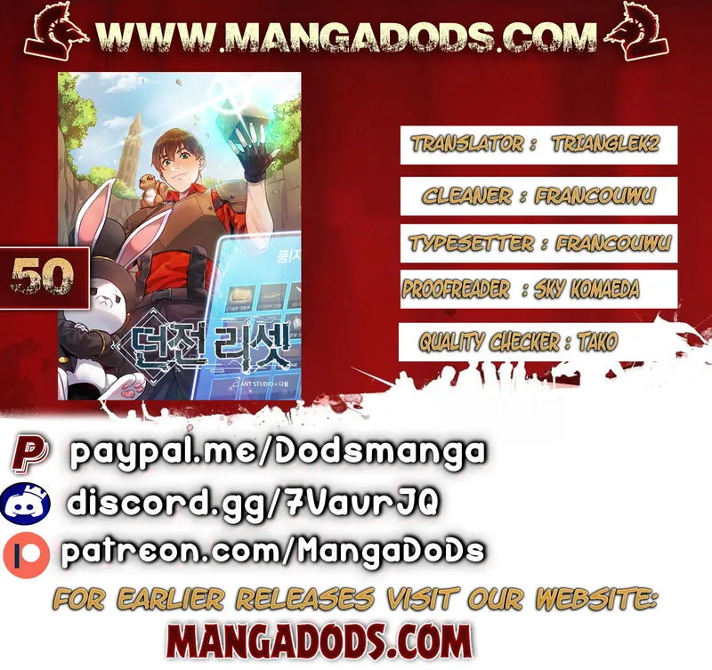 Dungeon Reset Chapter 50 Online - página 1