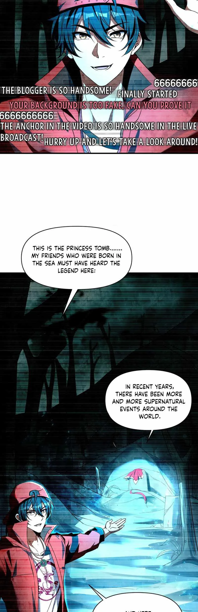 During The Live Streaming, I Proposed To A Female Ghost – And She Actually Agreed?! Chapter 1 Online - página 13