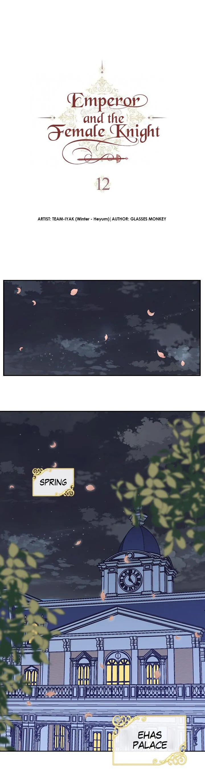 Emperor And The Female Knight Chapter 12 Online - página 1