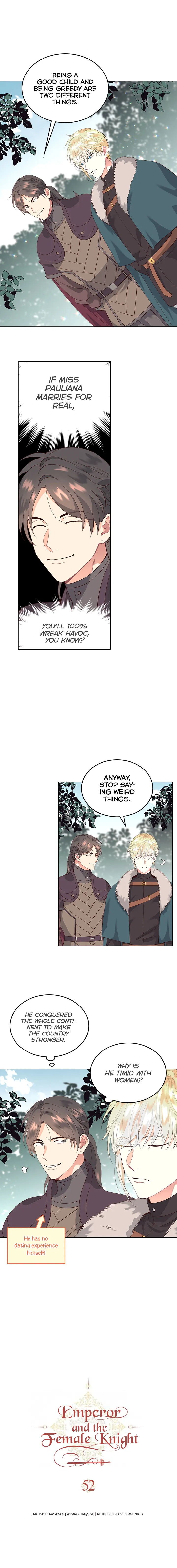 Emperor And The Female Knight Chapter 52 Online - página 5