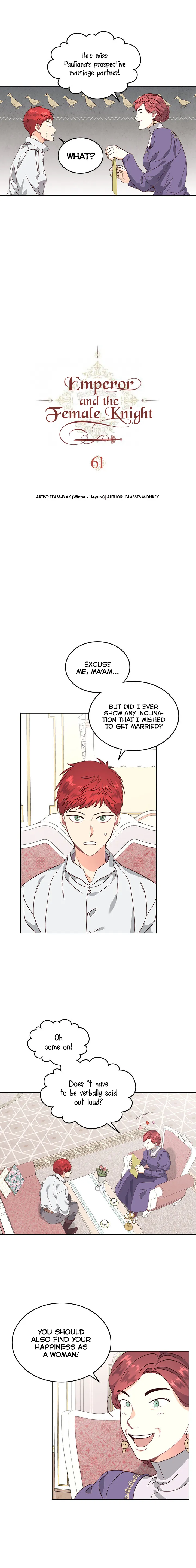 Emperor And The Female Knight Chapter 61 Online - página 3