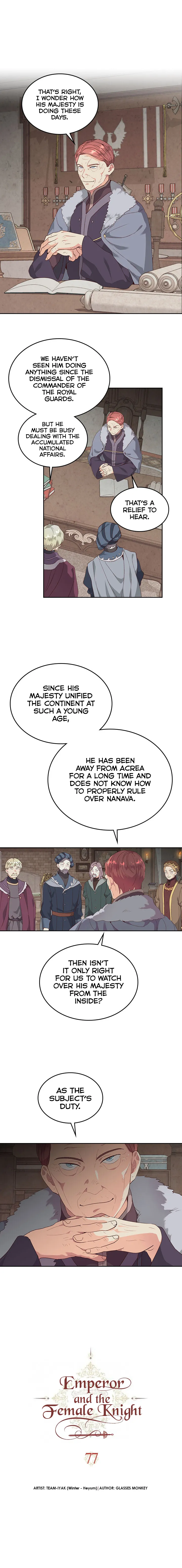Emperor And The Female Knight Chapter 77 Online - página 2
