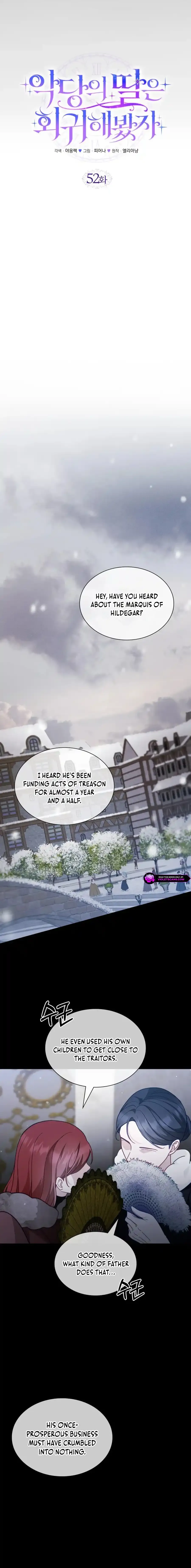 Even if the Villain’s Daughter Regresses Chapter 52 Online - página 5