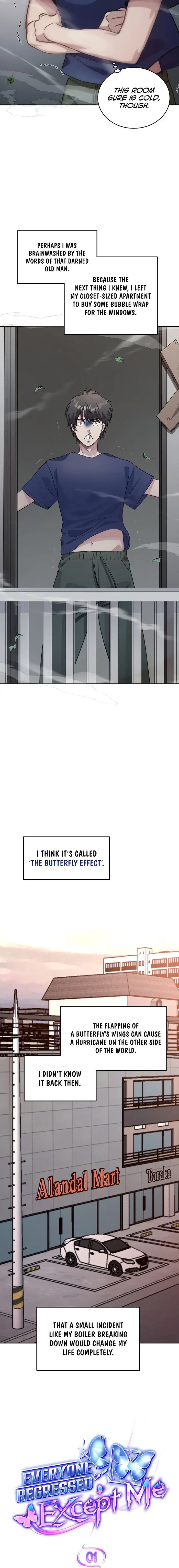 Everyone Regressed Except Me Chapter 1 Online - página 3