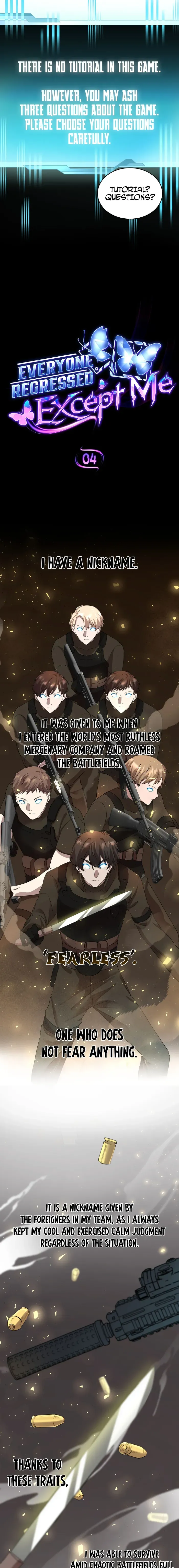 Everyone Regressed Except Me Chapter 4 Online - página 5