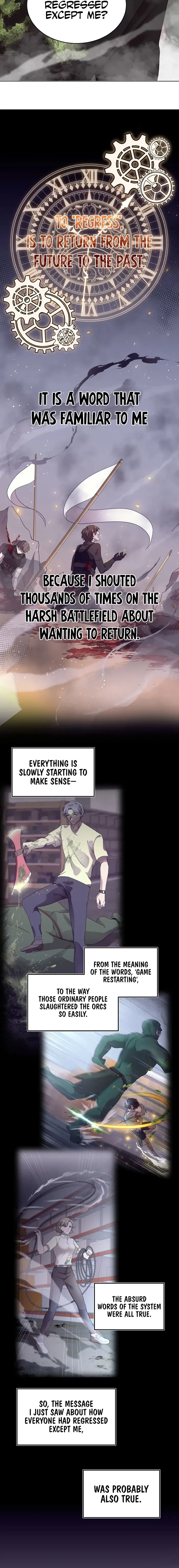 Everyone Regressed Except Me Chapter 4 Online - página 10