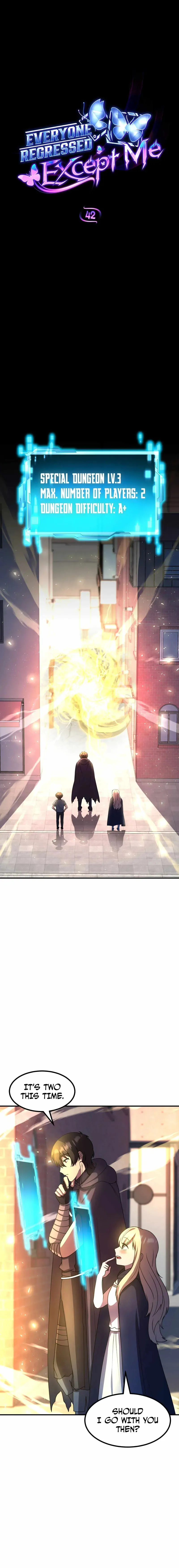 Everyone Regressed Except Me Chapter 42 Online - página 1