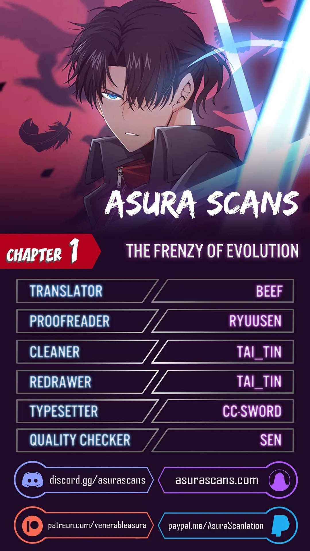 Evolution frenzy Chapter 1 Online - página 1