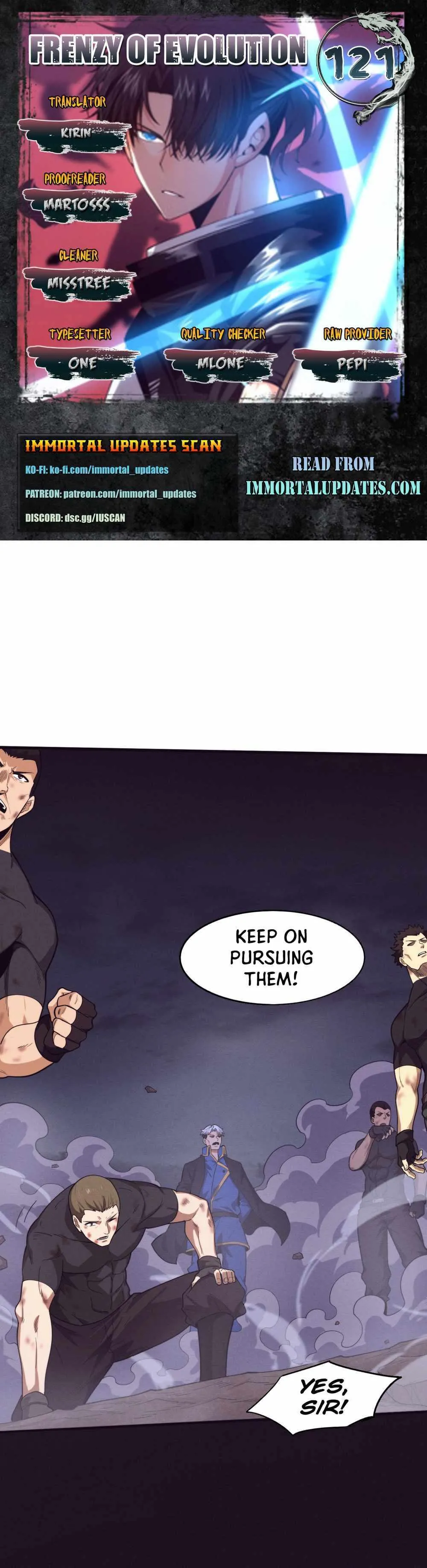 Evolution frenzy Chapter 121 Online - página 1