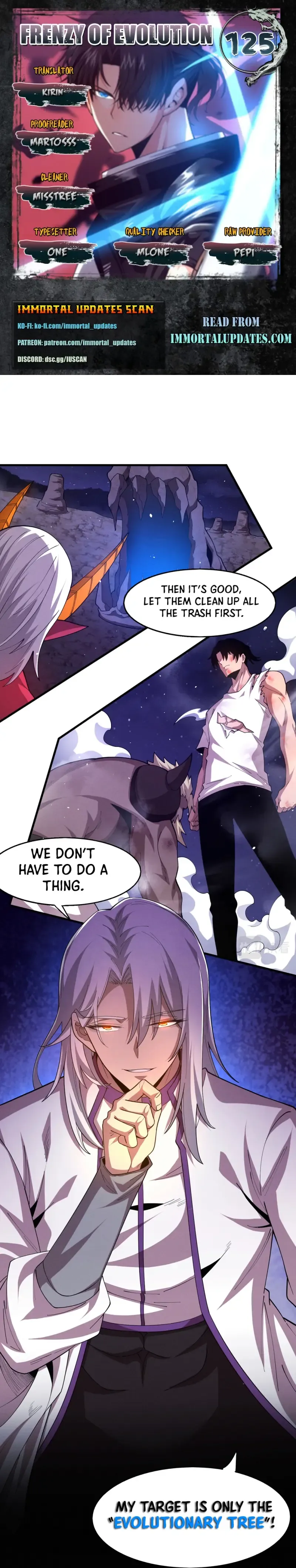 Evolution frenzy Chapter 125 Online - página 1