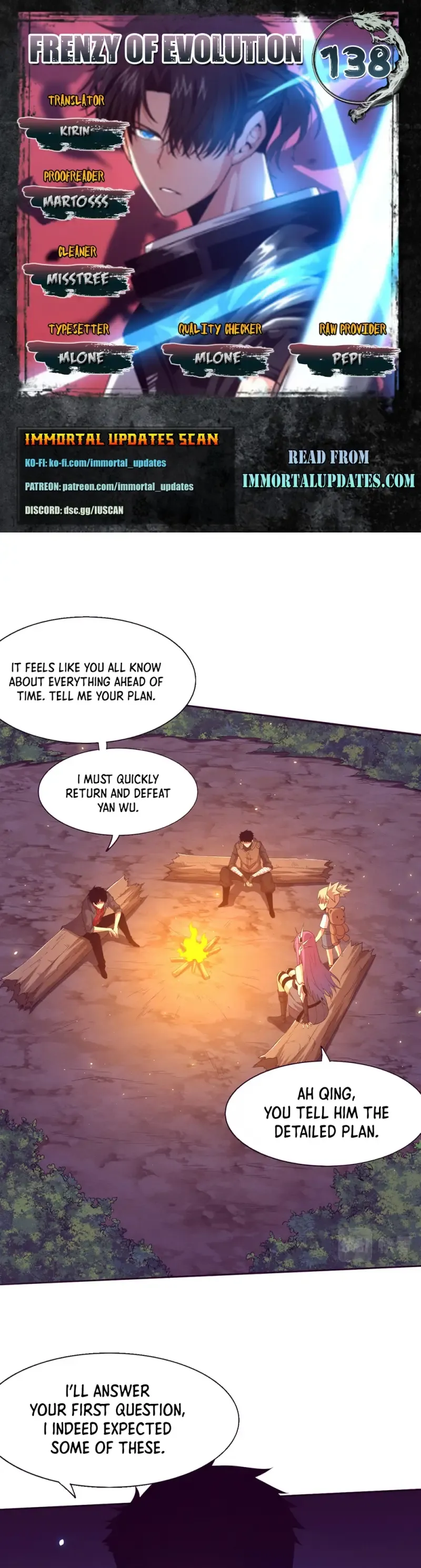 Evolution frenzy Chapter 138 Online - página 1
