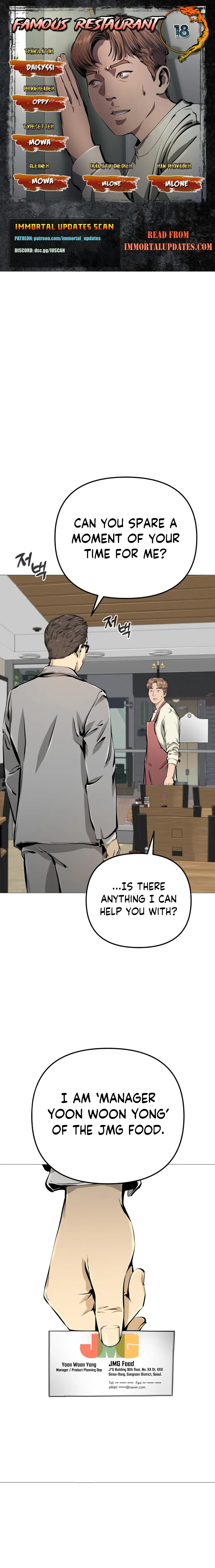 Famous Restaurant Chapter 18 Online - página 2