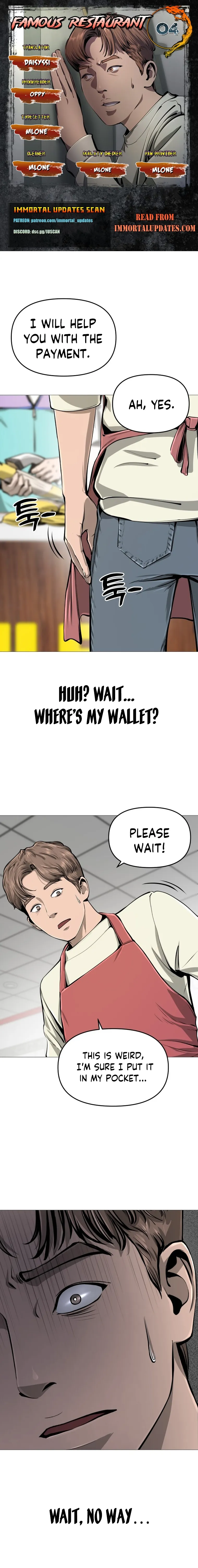 Famous Restaurant Chapter 4 Online - página 2