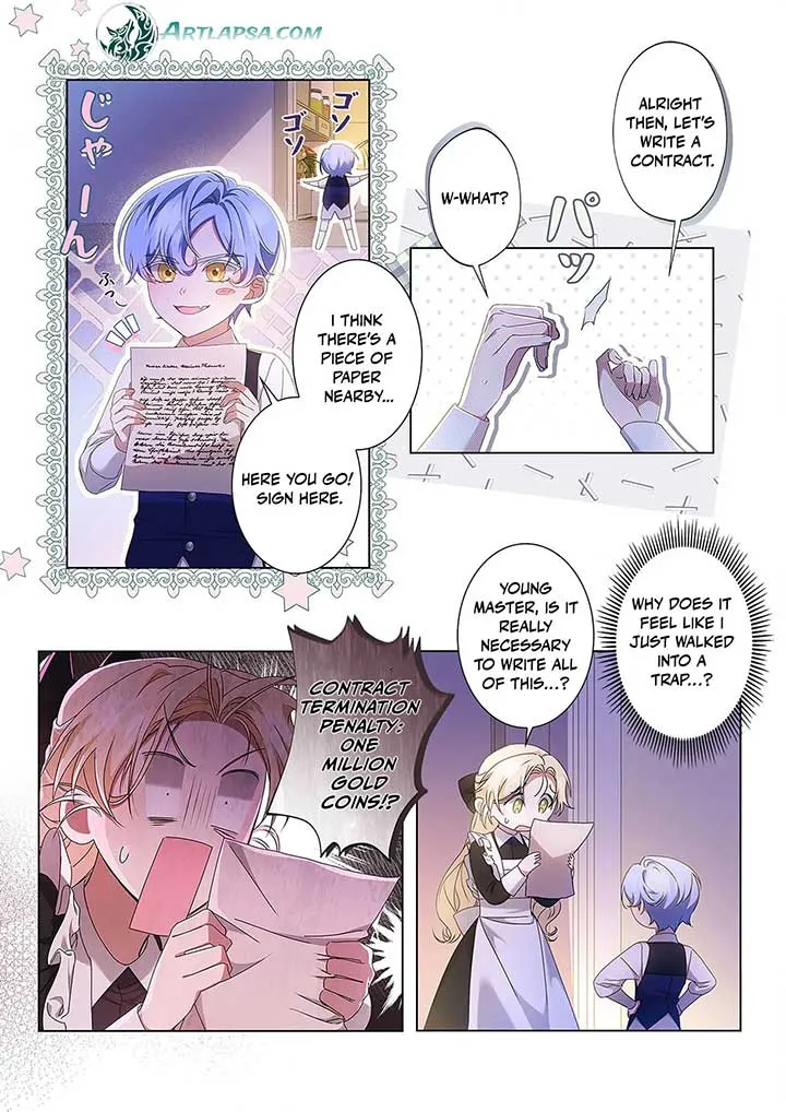From a background character to the guardian of the marquess’s heir Chapter 2 Online - página 8