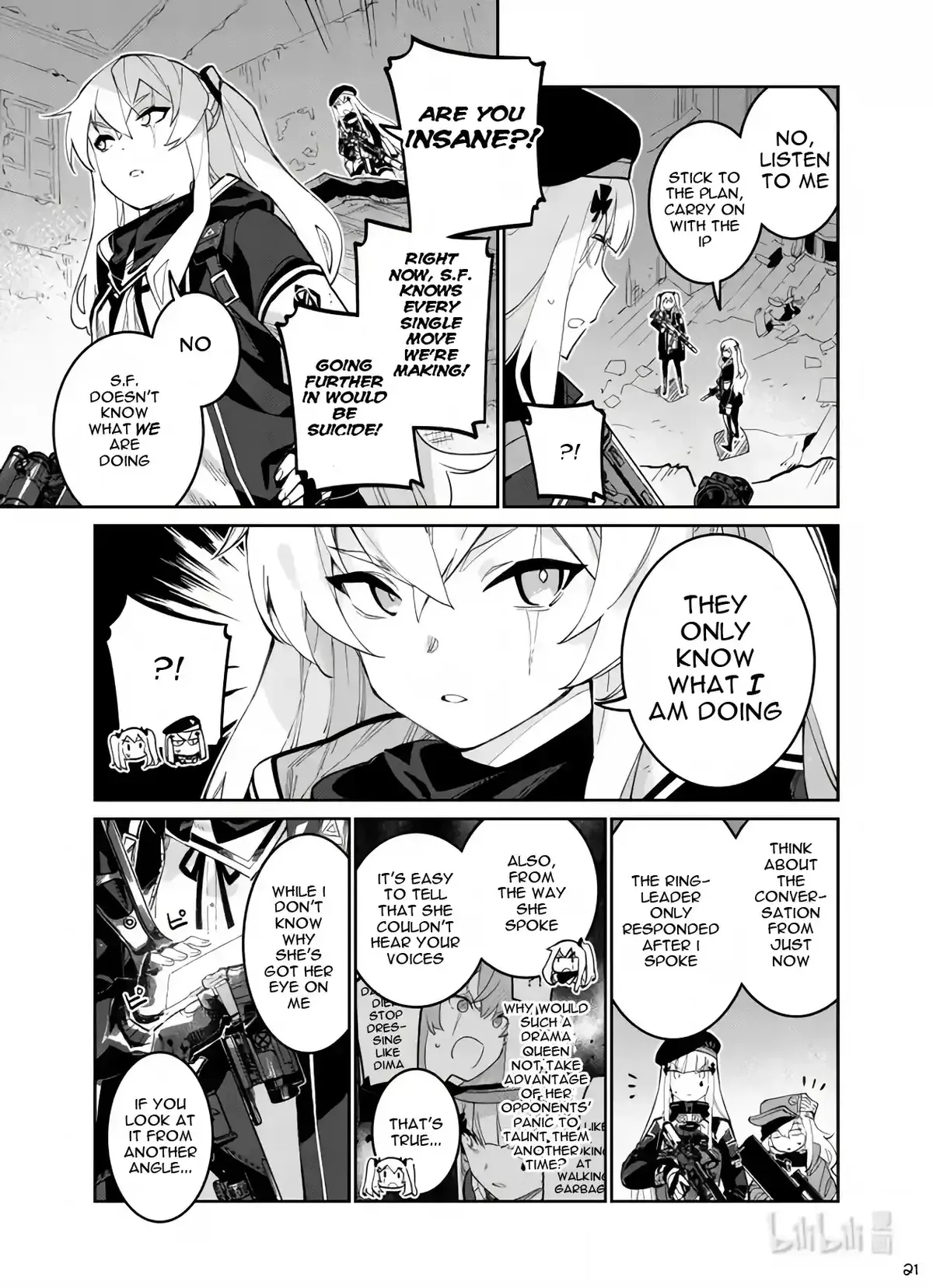 Girls’ Frontline Chapter 36 Online - página 21