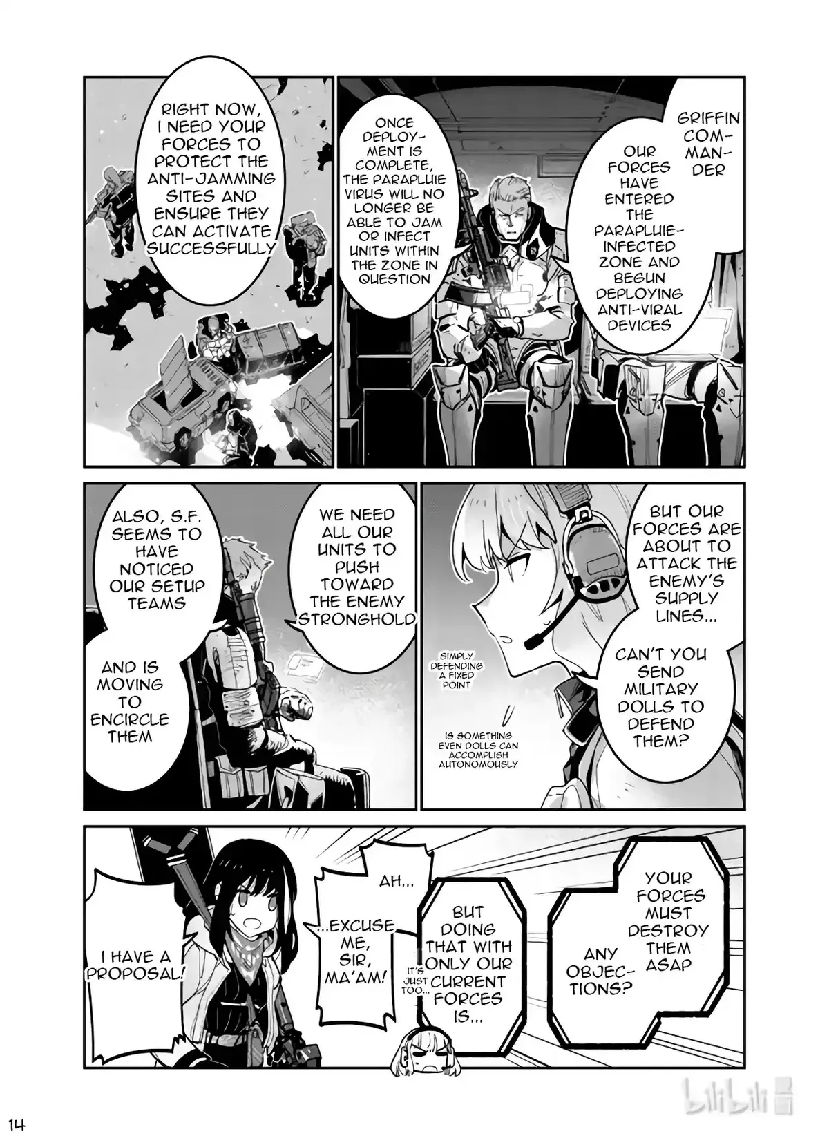 Girls’ Frontline Chapter 37 Online - página 14