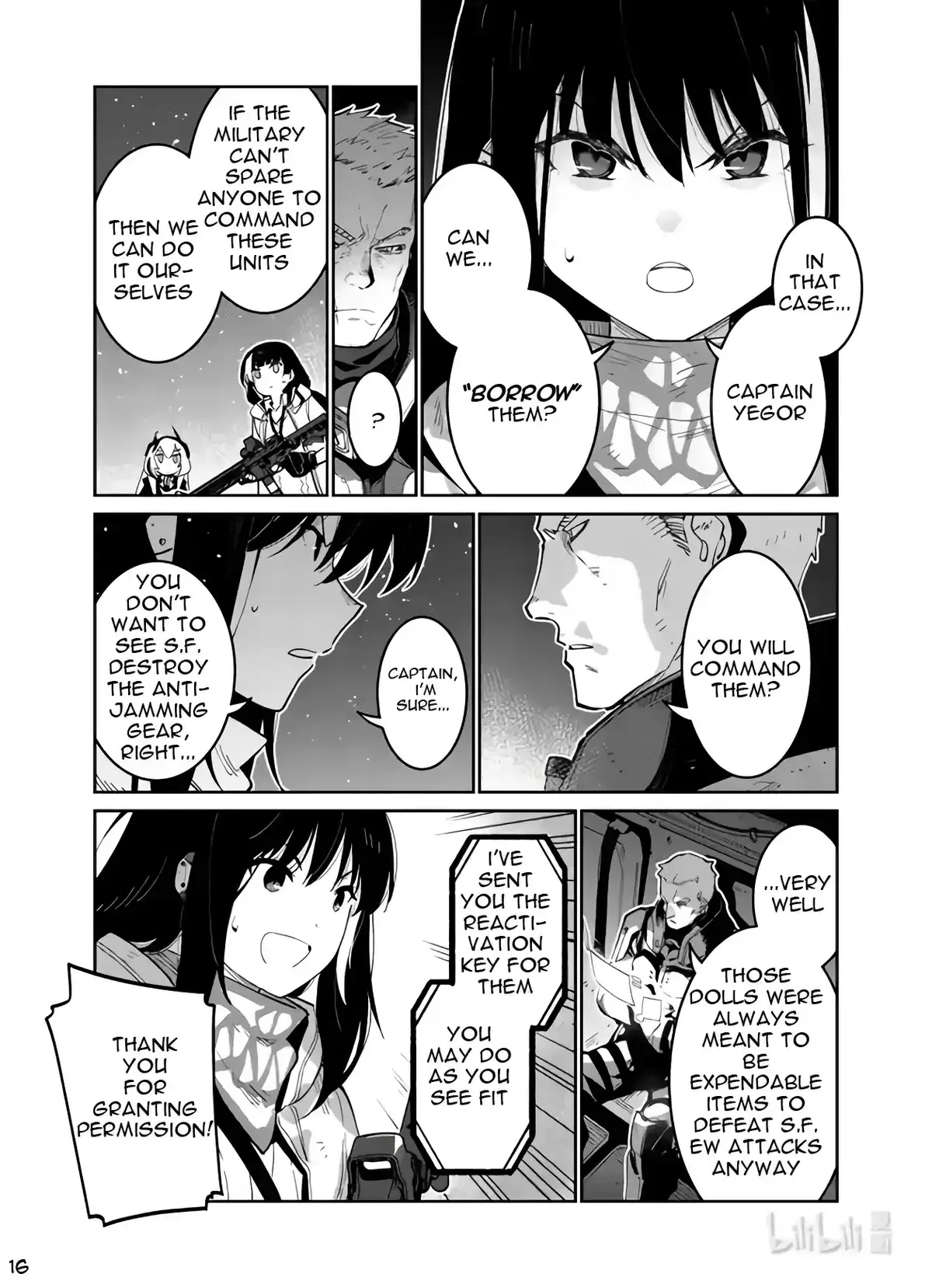 Girls’ Frontline Chapter 37 Online - página 16
