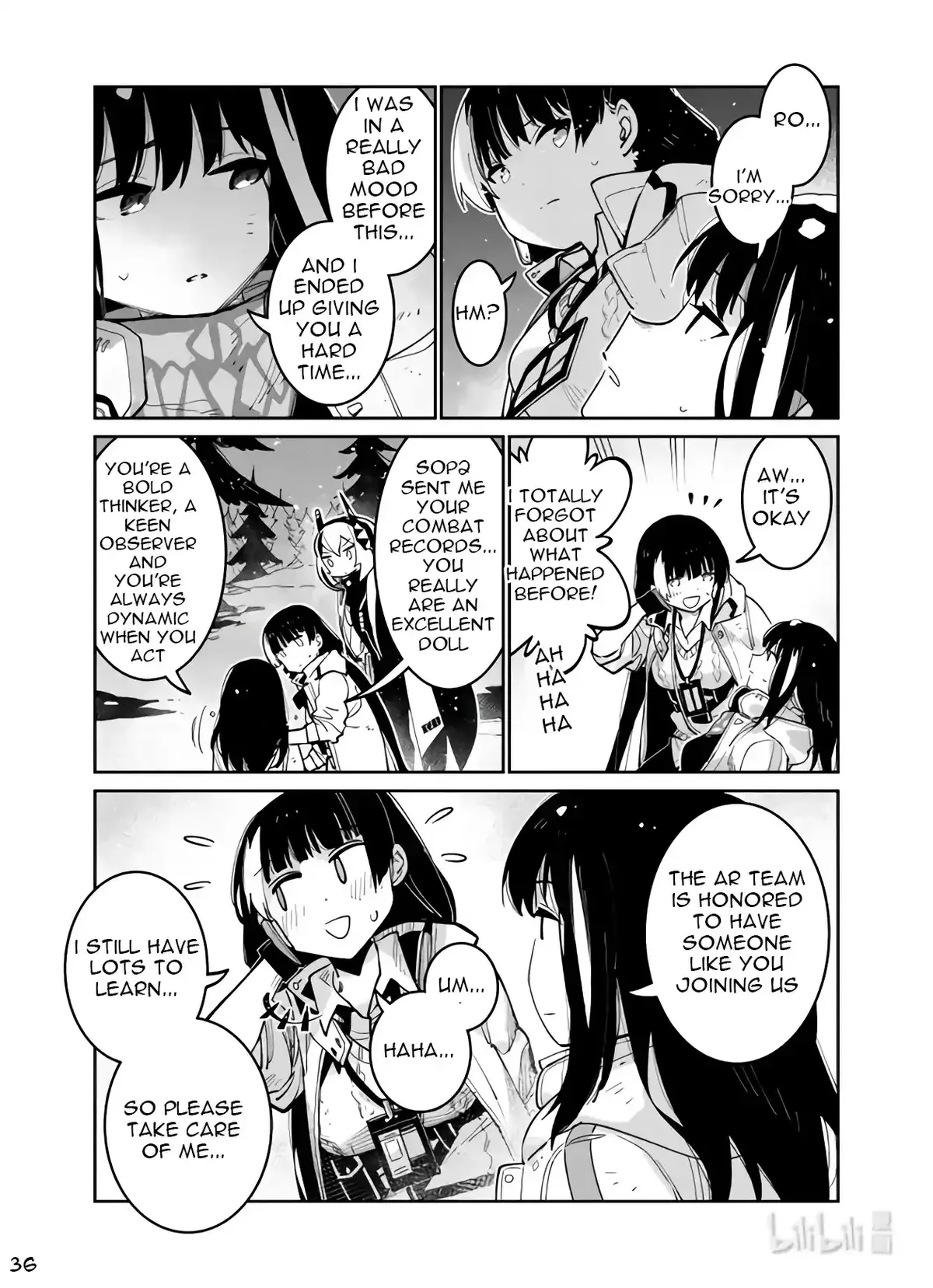 Girls’ Frontline Chapter 37 Online - página 36
