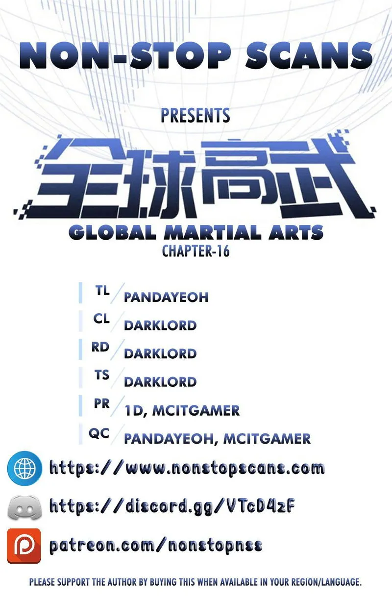 Global Martial Arts Chapter 16 Online - página 1