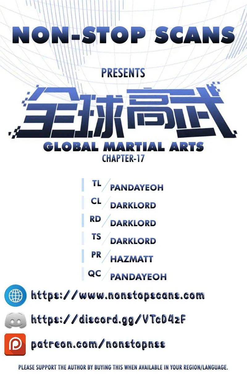 Global Martial Arts Chapter 17 Online - página 1