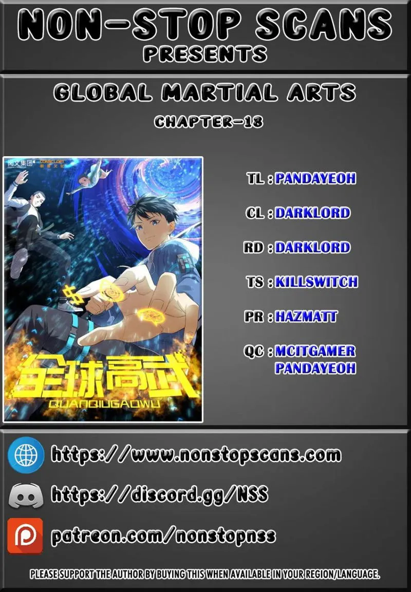 Global Martial Arts Chapter 18 Online - página 1
