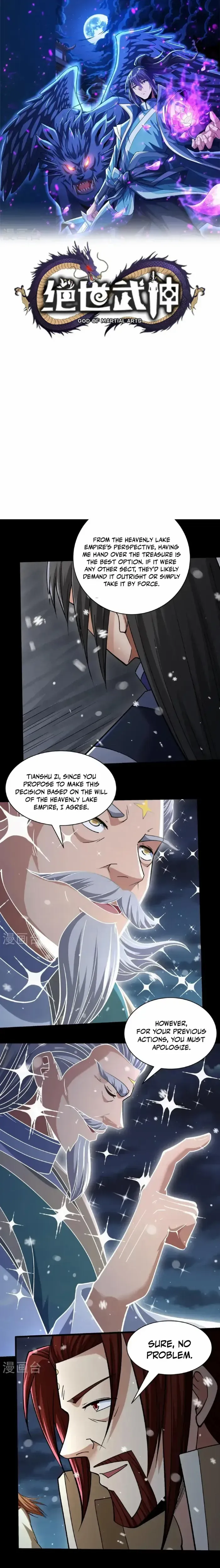 God of Martial Arts Chapter 1005 Online - página 1