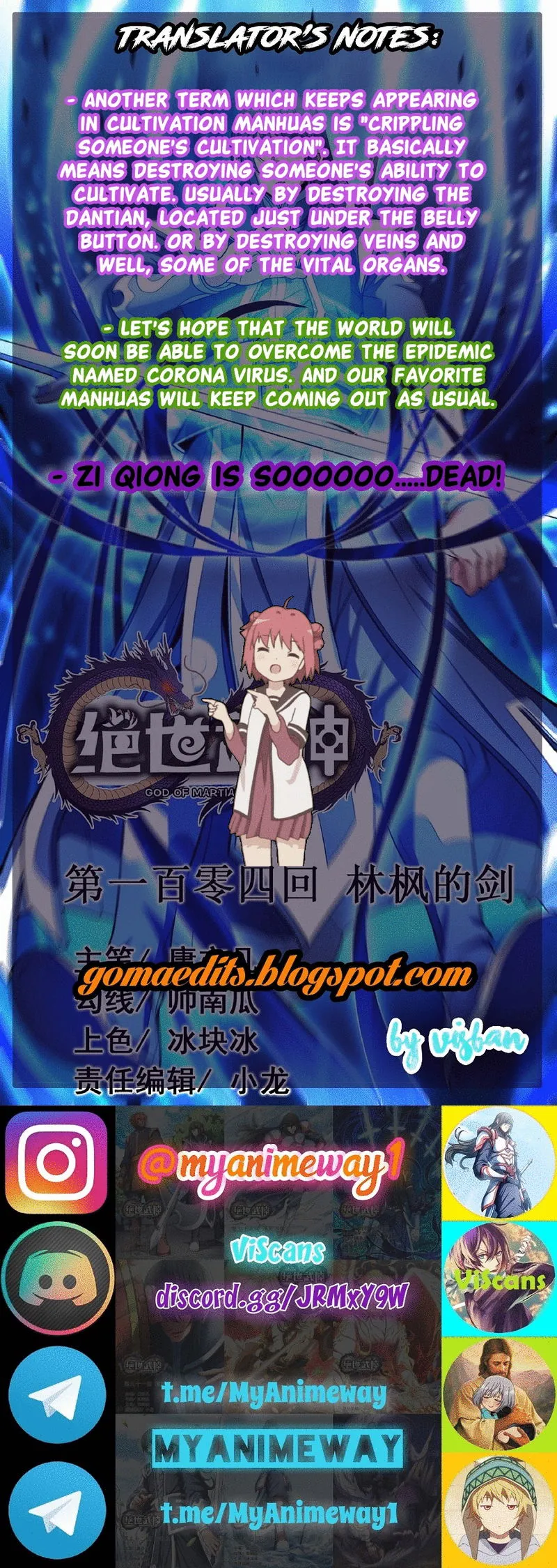 God of Martial Arts Chapter 104.2 Online - página 14