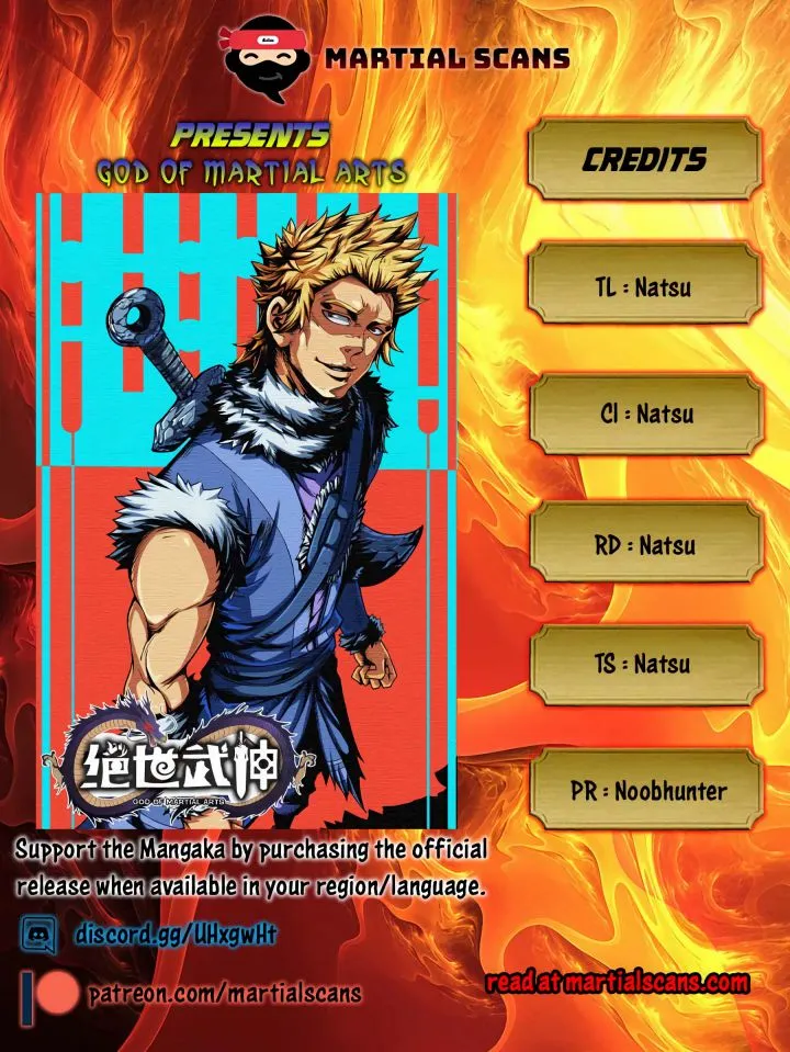 God of Martial Arts Chapter 117 Online - página 1
