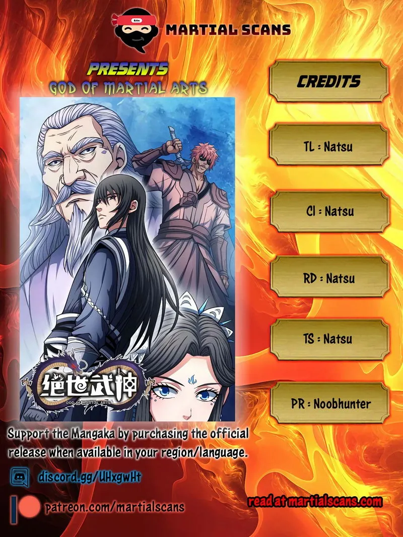 God of Martial Arts Chapter 125.1 Online - página 1