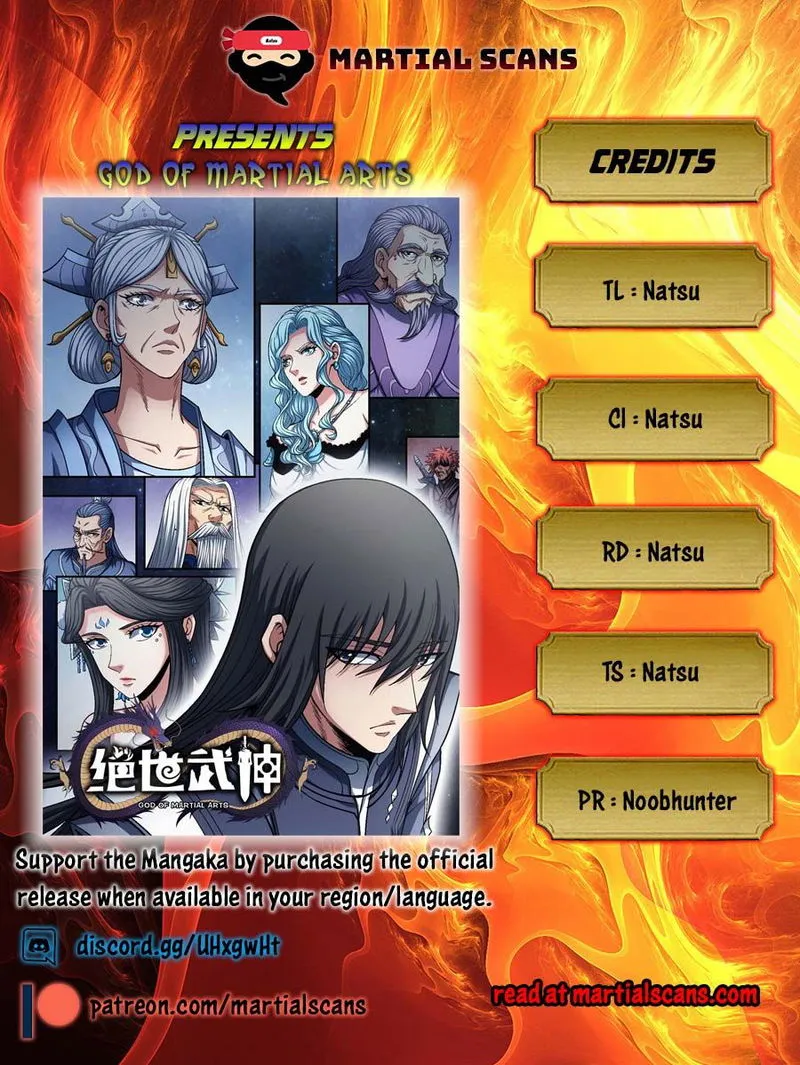 God of Martial Arts Chapter 126 Online - página 1
