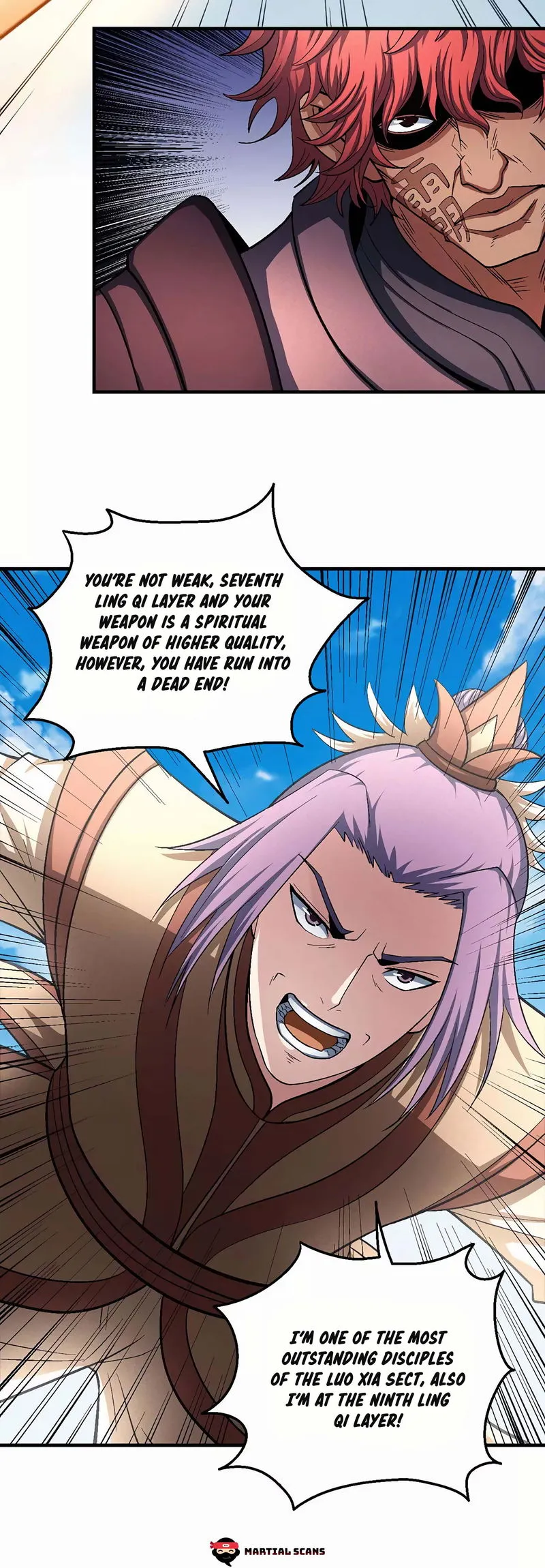 God of Martial Arts Chapter 128.3 Online - página 21