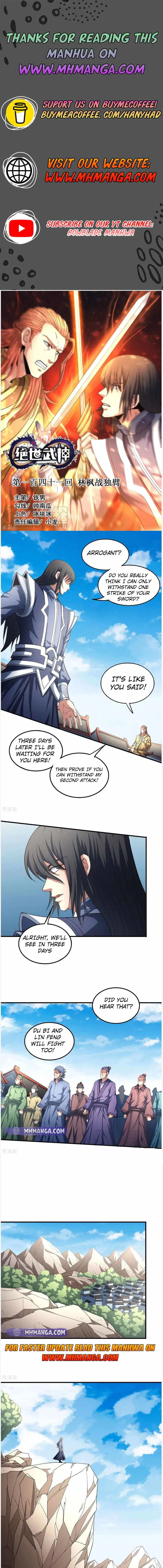 God of Martial Arts Chapter 141.1 Online - página 1