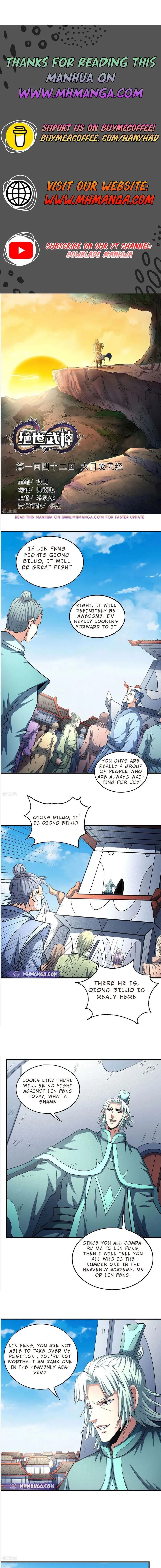 God of Martial Arts Chapter 142.1 Online - página 1