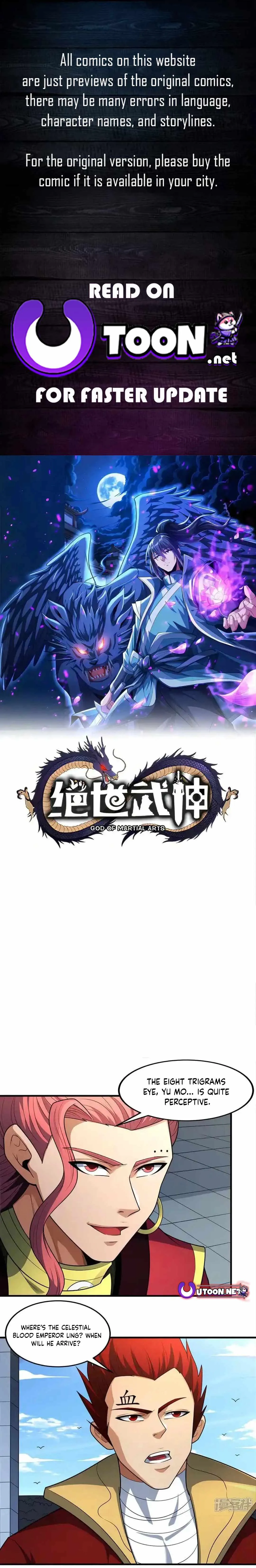 God of Martial Arts Chapter 728 Online - página 1