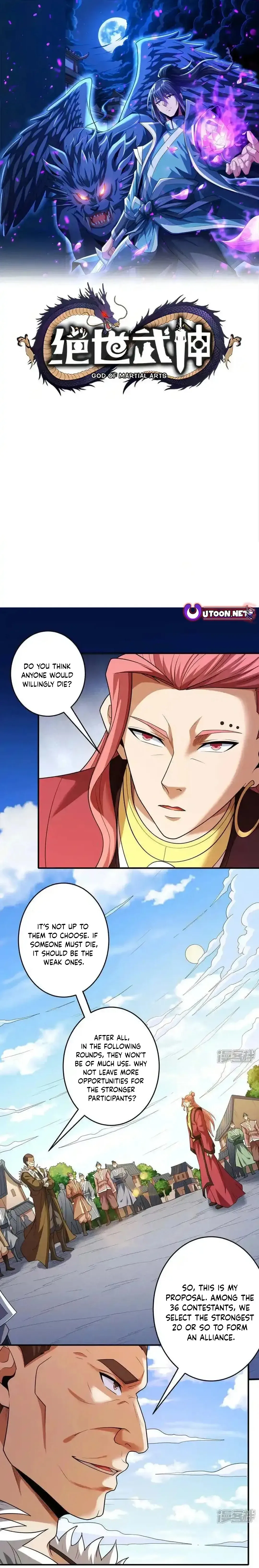 God of Martial Arts Chapter 734 Online - página 1
