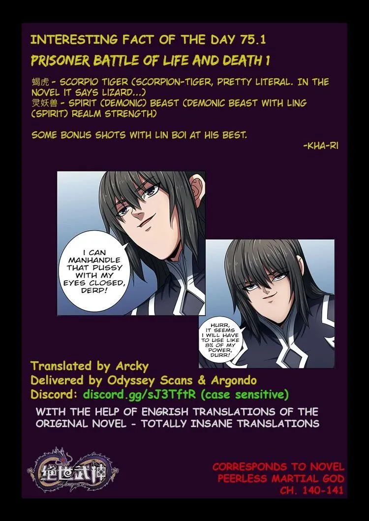 God of Martial Arts Chapter 75.1 Online - página 10
