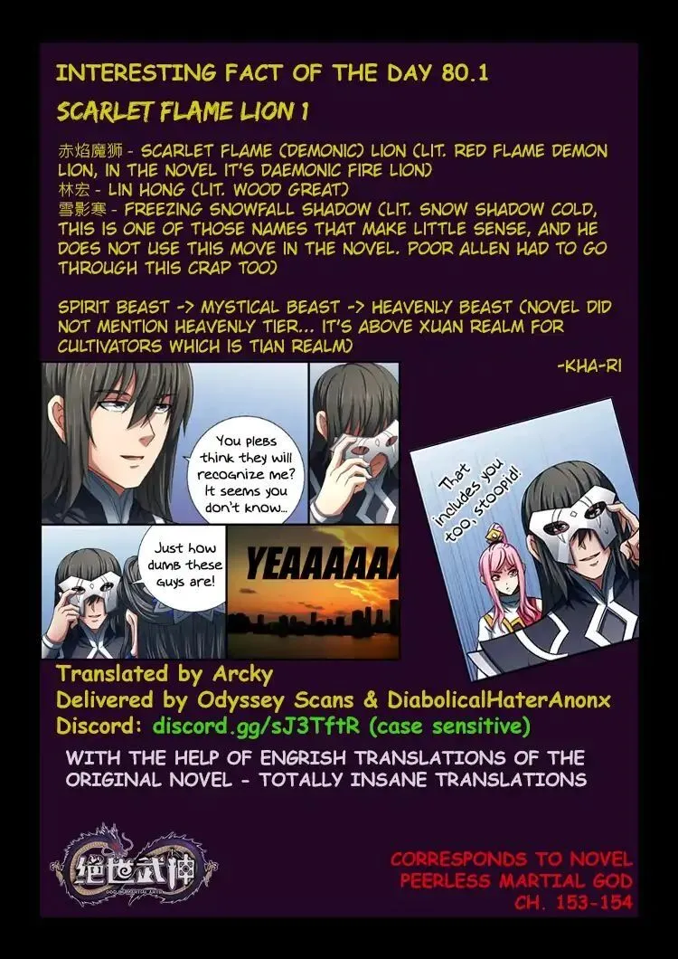 God of Martial Arts Chapter 80.1 Online - página 10