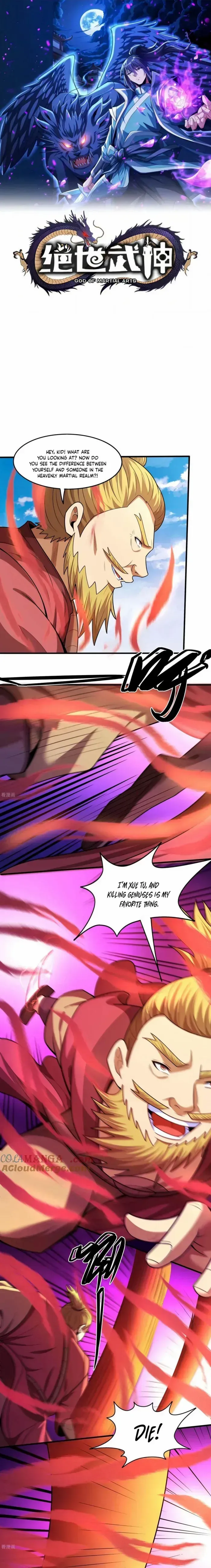 God of Martial Arts Chapter 840 Online - página 1