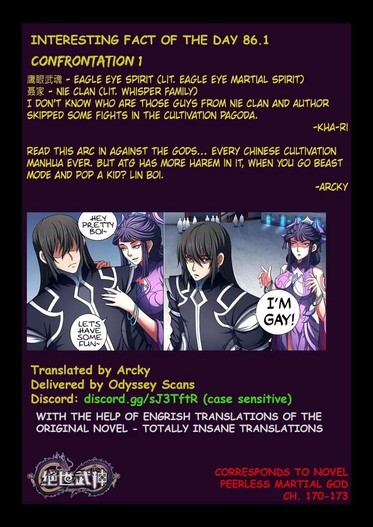 God of Martial Arts Chapter 86.1 Online - página 10
