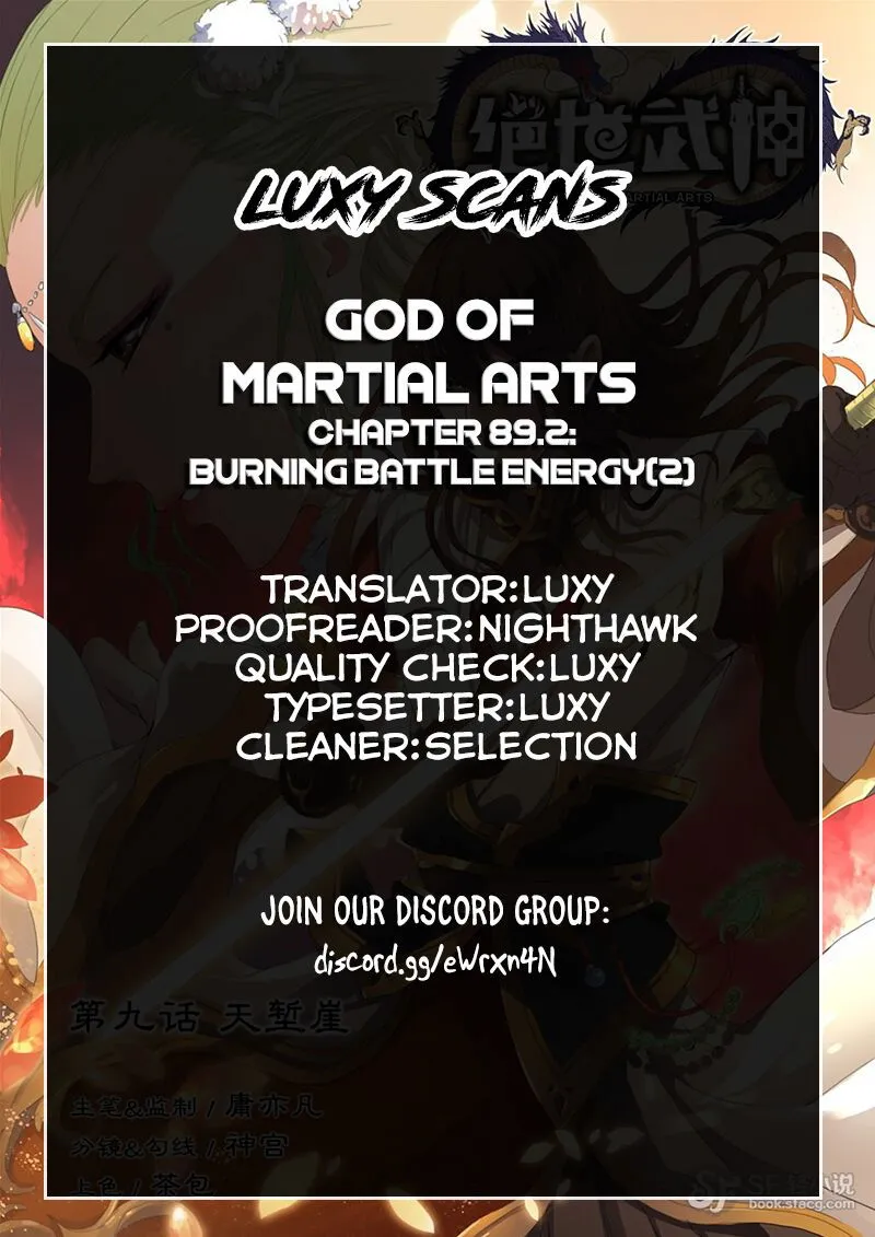 God of Martial Arts Chapter 89.2 Online - página 1