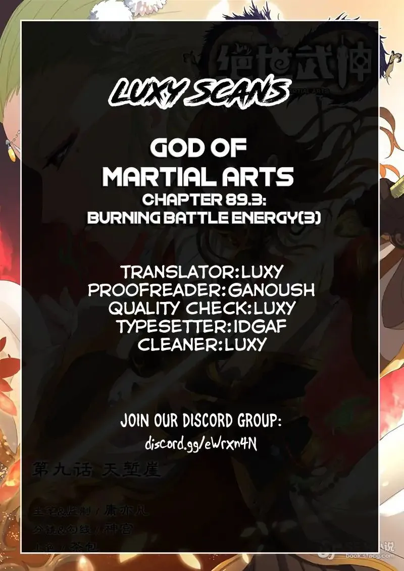 God of Martial Arts Chapter 89.3 Online - página 1